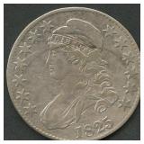 1825 Capped Bust Half Dollar
