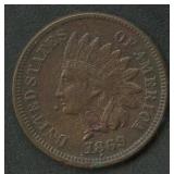 1869 Indian Head Cent