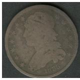 1835 Capped Bust Quarter