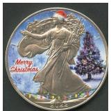 2022 ASE Colorized Silver Eagle 1 ozt