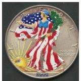 2000 ASE Colorized Silver Eagle 1 ozt
