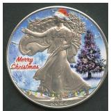 2022 ASE Colorized Silver Eagle 1 ozt