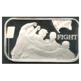 Trump 'Fight' .999 Silver Bar 1 ozt