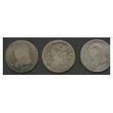 3- Mixed Capped Bust Half Dimes