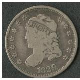 1829 Capped Bust Half Dime