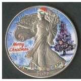 2022 ASE Colorized Silver Eagle 1 ozt