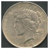 1922 Peace Silver Dollar
