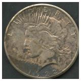 1922-S Peace Silver Dollar
