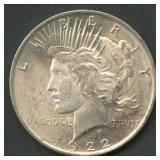 1922 Peace Silver Dollar