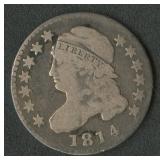 1814 Large Date Capped Bust Dime