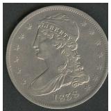 1838 Capped Bust Half Dollar