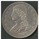1838 Capped Bust Half Dollar