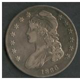 1836 Capped Bust Half Dollar