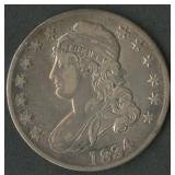 1834 Capped Bust Half Dollar