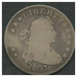 1807 Draped Bust Quarter