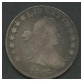 1806 Draped Bust Half Dollar