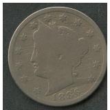 1886 Liberty Head V Nickel *KEY DATE*