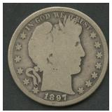 1897-S Liberty Head Barber Half *KEY DATE*