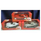 GuiToy 1:24 Chrysler Atlantic lot of 3
