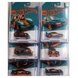 Hot Wheels teal & copper