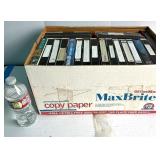 Large Box of VHS Tapes
