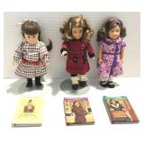 American Girl 6" Doll Rebecca, Samantha & Ruthie
