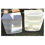 Organizer with Drawers - One has Wheels