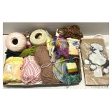 Yarn, Cotton Thread, Lace Trim, Misc Sewing Crafts