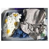 Vtg Aprons, Fabric for Projects, Blanket