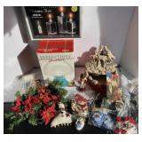 Christmas Centerpiece, Candle Lamp Sets, Ornaments