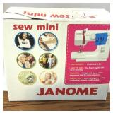 Sew Mini Janome Maqchine in Box