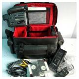 Panasonic Palmcorder PV-17, Battery Pack+Adaptor