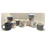 Coffee Cups Mugs Assorted Box Lot