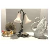 Lamps Table and Desk Electric Swan, Tulip, Shell