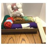 Assorted Skeins of Yarn Box Lot