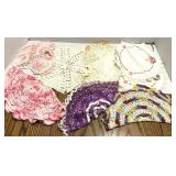 Crocheted Variety of Doilies