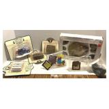 Christmas Village Accessories & Mini Tea Set