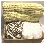Crocheted and Plush Blankets