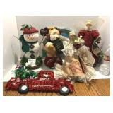 Christmas Angel Tree Toppers & Snowmen Figures