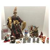 Christmas Fishing Creel Basket, Ornaments, Etc.