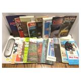 Vintage Maps & Ford Motor Co. Empty Tin