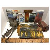 Norvell-Shapleigh Meat Grinder, License Plates