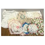 Vintage Crocheted Doilies Variety