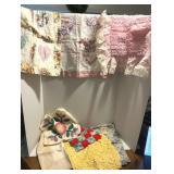 Pillow Covers & Curtain Panels Box Lot