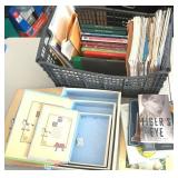 Plastic Crate Full of Doll Value Books & More