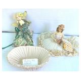 Handcrafted Pincushions, Jewelry Dish/Basket