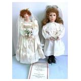 Porcelain Dolls - Wedding, Religious UFDC COA