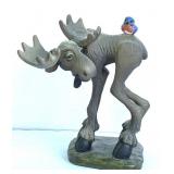 Bearfoots Moose Blue Sky Carvers Figurine 6"
