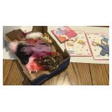 Baby Born Miniworld Clothes & Handmade Hair Ties