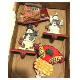 Christmas Metal Stocking Holders